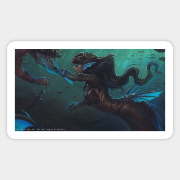 the charm of the depths Sticker by JoaoVagner